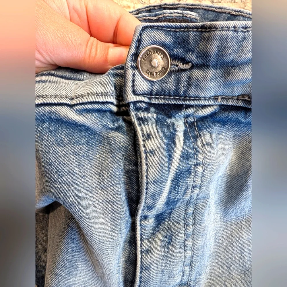 Mens Ecko Unltd. Light Blue Denim Skinny Fit Jeans Size 40